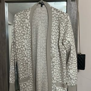 Animal Print Cardigan